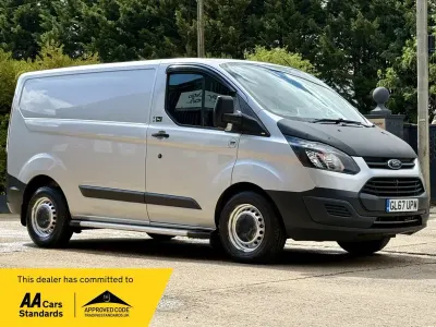 Used Ford Transit Custom 130 HP (95 kW) 2018 Silver Van