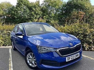Used Skoda Scala 95 HP (69 kW) 2022 Energy blue Hatchback