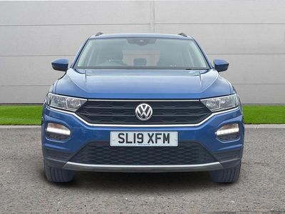 Used VW T-Roc SE 113 HP (83 kW) 2019 Blue SUV