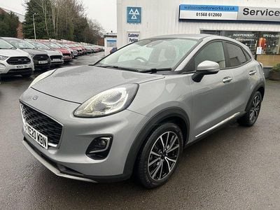 Silver Used 2020 Ford Puma Titanium Hatchback | £13,995 (Fair price)