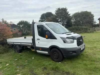 Used Ford Transit 130 HP (95 kW) 2018 White Cabriolet
