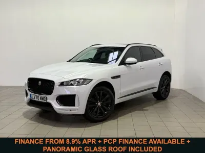 Usado Jaguar F-Pace Chequered Flag 250 HP (183 kW) 2020 Branco SUV