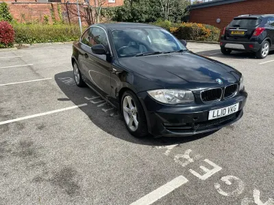 Used BMW 120 Coupé 2010 Black Coupe