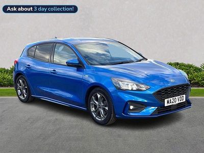 Blue Used 2020 Ford Focus ST-Line Hatchback | £13,250 (Good price)