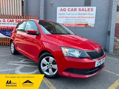 Used Skoda Fabia SE 2015 Red Hatchback