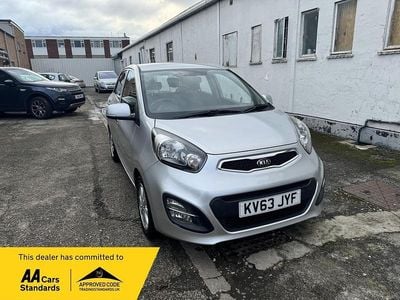 Used Kia Picanto 68 HP (50 kW) 2013 Silver Hatchback