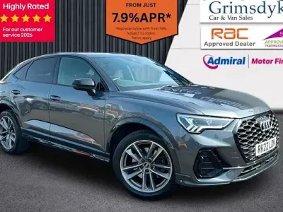 Used Audi Q3 Sportback Black Edition 245 HP (180 kW) 2022 Grey SUV