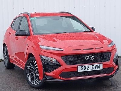 Used Hyundai Kona N Line 120 HP (88 kW) 2021 Red SUV