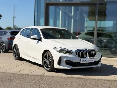 Used BMW 118 M Sport 136 HP (100 kW) 2021 White Hatchback