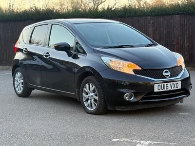 Begagnad Nissan Note Acenta 90 HK (66 kW) 2016 Svart Halvkombi