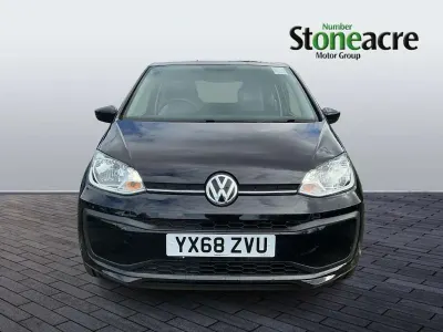 Used VW up! move up! 58 HP (42 kW) 2018 Black Hatchback