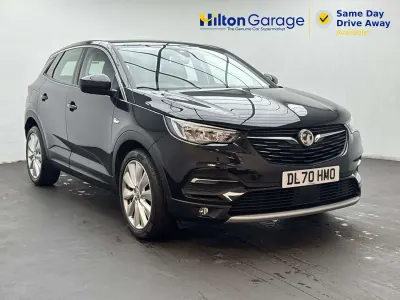 Used Vauxhall Grandland X Elite 130 HP (95 kW) 2020 Black SUV
