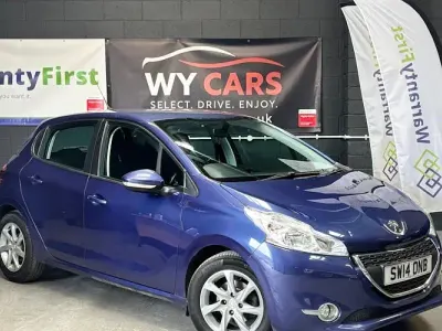 Used Peugeot 208 Active 82 HP (60 kW) 2014 Blue Hatchback