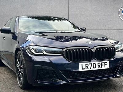 Used BMW 530 M Sport 282 HP (207 kW) 2020 Blue Sedan