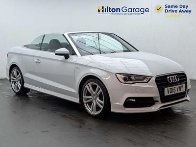 Used Audi A3 Cabriolet S-Line 150 HP (110 kW) 2015 White Cabriolet