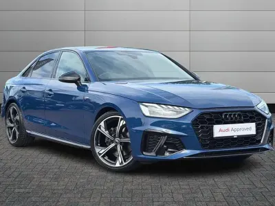 Used Audi A4 Black Edition 150 HP (110 kW) 2024 Ascari blue Sedan
