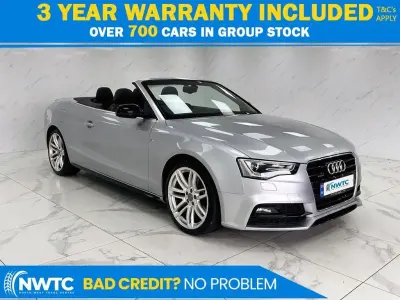 Used Audi A5 Cabriolet Advanced 2015 Silver Cabriolet