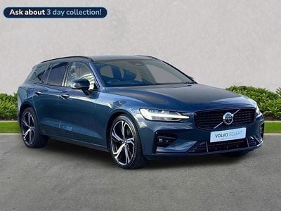 Used Volvo V60 Plus 197 HP (144 kW) 2023 Blue Estate