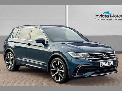 Blue Used 2023 VW Tiguan R-line SUV | £24,250 (Fair price)