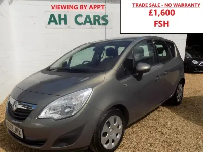 Używany Vauxhall Meriva 2012 Brązowy Minivan