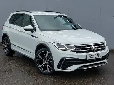 Used VW Tiguan R-line 150 HP (110 kW) 2023 White SUV