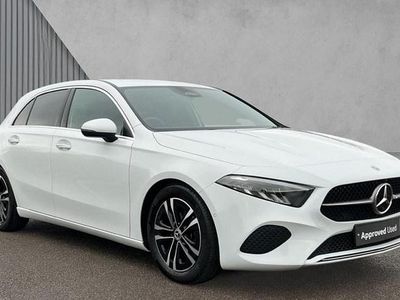Moonstone white metallic Used 2024 Mercedes A180 Executive Hatchback | £21,980 (Fair price)