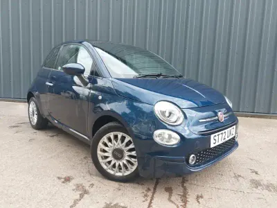 Begagnad Fiat 500 Dolcevita 70 HK (51 kW) 2022 Blå Halvkombi