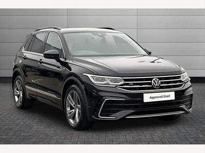Used VW Tiguan R-line Edition 150 HP (110 kW) 2023 Black SUV