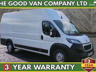 Used Peugeot Boxer Premium 140 HP (102 kW) 2023 White Van
