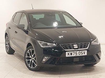New Seat Ibiza XCELLENCE 95 HP (69 kW) 2025 Black Hatchback