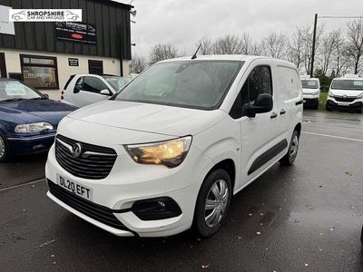 Used Vauxhall Combo Sportive 100 HP (73 kW) 2020 White Van