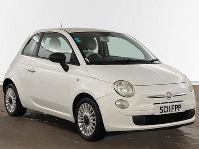 Used Fiat 500 Pop 69 HP (50 kW) 2011 White Hatchback