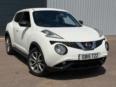 Used Nissan Juke Tekna 2015 White SUV