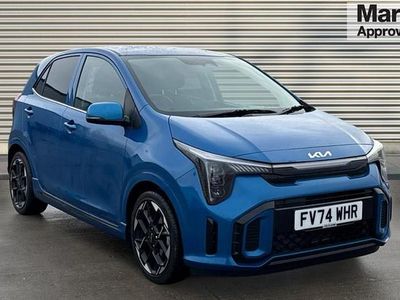 Blue Used 2025 Kia Picanto GT-Line Hatchback | £15,991 (Fair price)