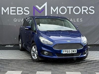 Used Ford S-MAX Titanium 150 HP (110 kW) 2015 Blue MPV