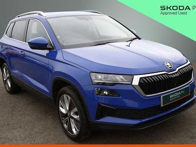 Used Skoda Karoq SE L 85 HP (62 kW) 2023 Energy blue SUV