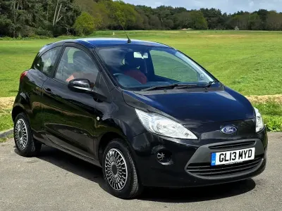 Used Ford Ka 69 HP (50 kW) 2013 Black Hatchback