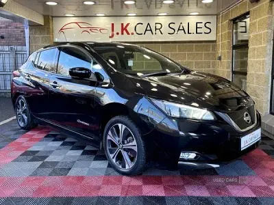 Used Nissan Leaf 110 kW (150 HP) 2018 Black Hatchback