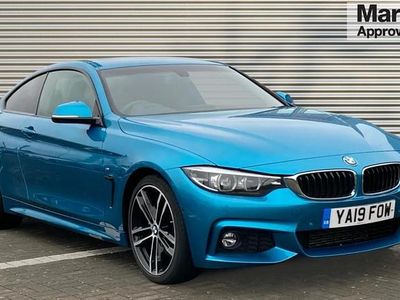 Used BMW 420 M Sport 190 HP (139 kW) 2019 Blue