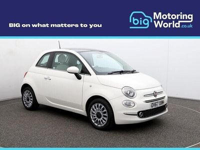 used Fiat 500 1.2 Lounge Hatchback 3dr Petrol Manual Euro 6 (s/s) (69 bhp) Panoramic Roof