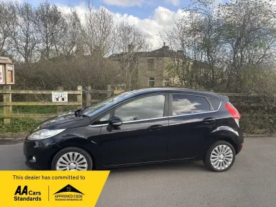 Used Ford Fiesta Titanium 96 HP (70 kW) 2009 Black Hatchback
