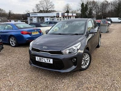 Used Kia Rio 77 HP (56 kW) 2017 Grey Hatchback