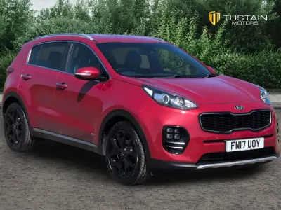 Used Kia Sportage GT-Line 174 HP (127 kW) 2017 Red SUV