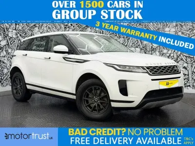 Used Land Rover Range Rover evoque S 150 HP (110 kW) 2019 White SUV