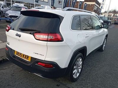 Used Jeep Cherokee Limited 138 HP (101 kW) 2015 White SUV
