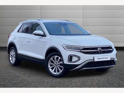 White Used 2023 VW T-Roc Style SUV | £20,895 (Fair price)