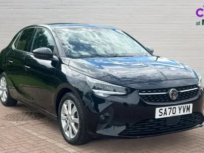 Used Vauxhall Corsa Elite 100 HP (73 kW) 2020 Black Hatchback