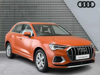 Used Audi Q3 Sport 150 HP (110 kW) 2021 Orange SUV