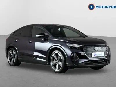 Used Audi Q4 e-tron Black Edition 210 kW (286 HP) 2025 Mauve/purple SUV