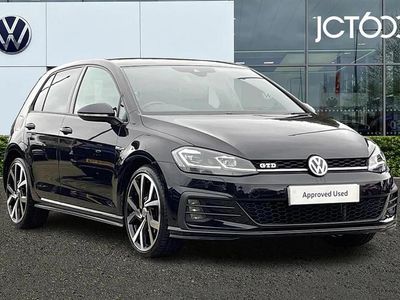 Begagnad VW Golf VII GTD 184 HK (135 kW) 2019 Svart Halvkombi